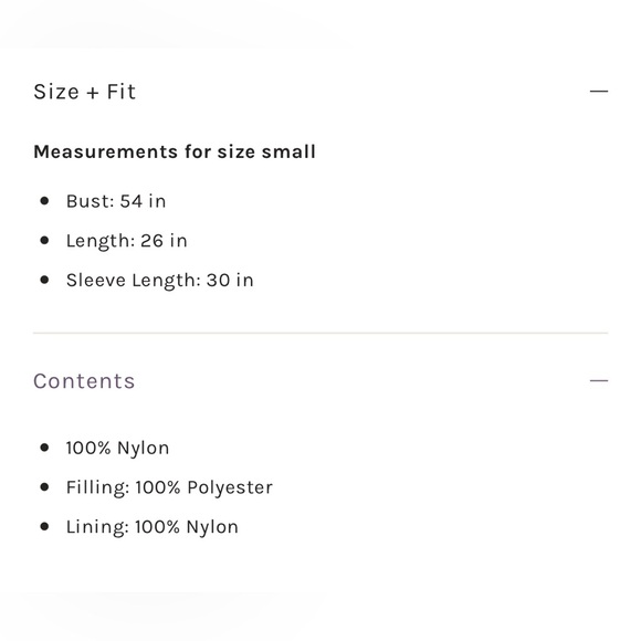 Free People FP Movement x Hatch Pippa Packable Puffer Black XS NWT Maternity - Picture 9 of 9